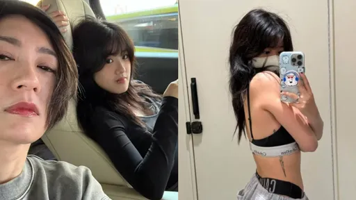 賈靜雯19歲大女兒辣秀側乳刺青 修杰楷兩個字回應