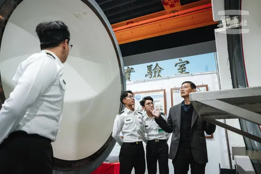 深化理解潛艦技術!海軍官校水壓實驗室曝光