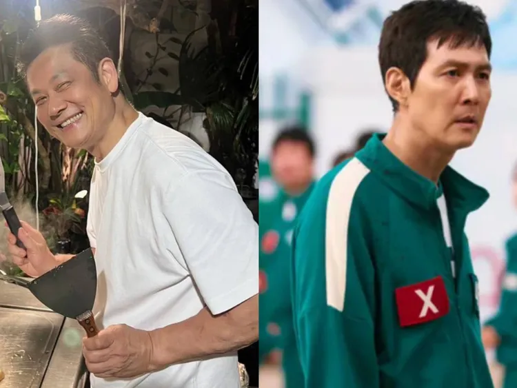 網友認為徐乃麟可以飾演李政宰的角色。左圖翻攝徐乃麟IG、右圖為Netflix提供