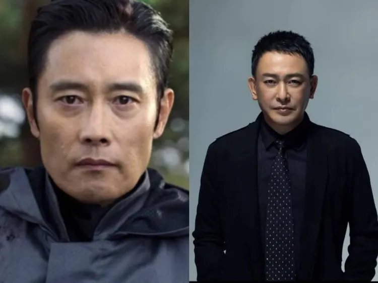 王識賢（右）被點名可以演反派李炳憲的角色。左圖為Netflix提供、右圖為資料照