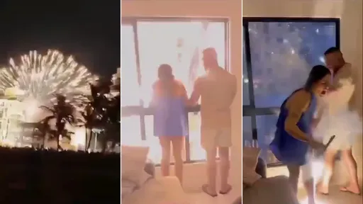 她在家看煙火「胸部被炸傷」 樓外遊客歡呼、樓內住戶哀號