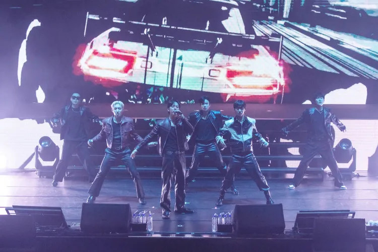 B.A.P賣力勁歌熱舞。SHOW Office提供