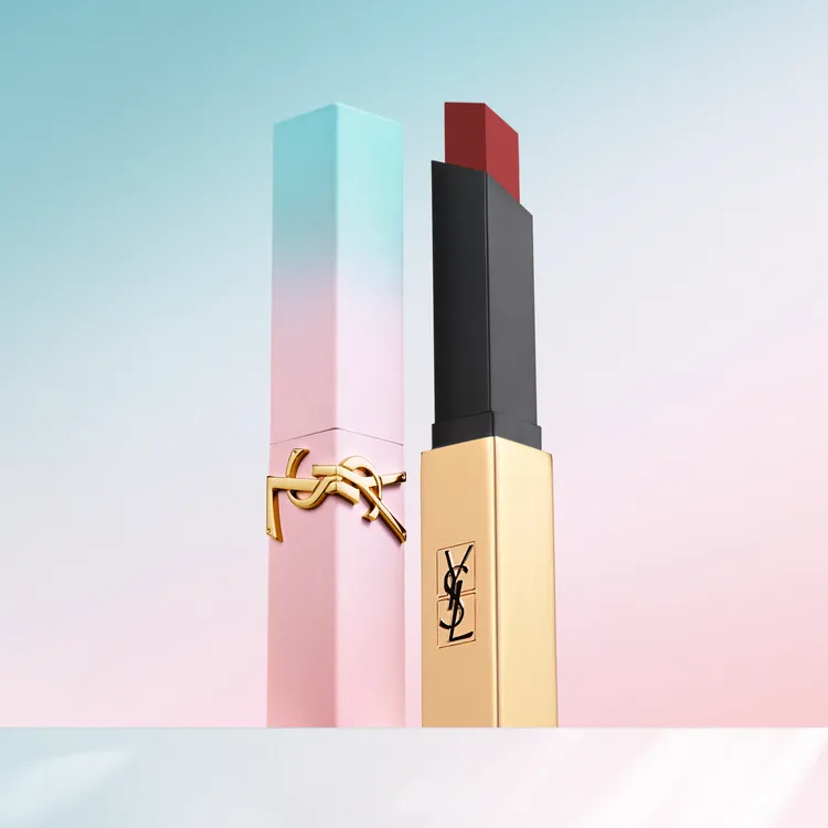 YSL奢華緞面絲絨唇膏#1966，1650元。品牌提供