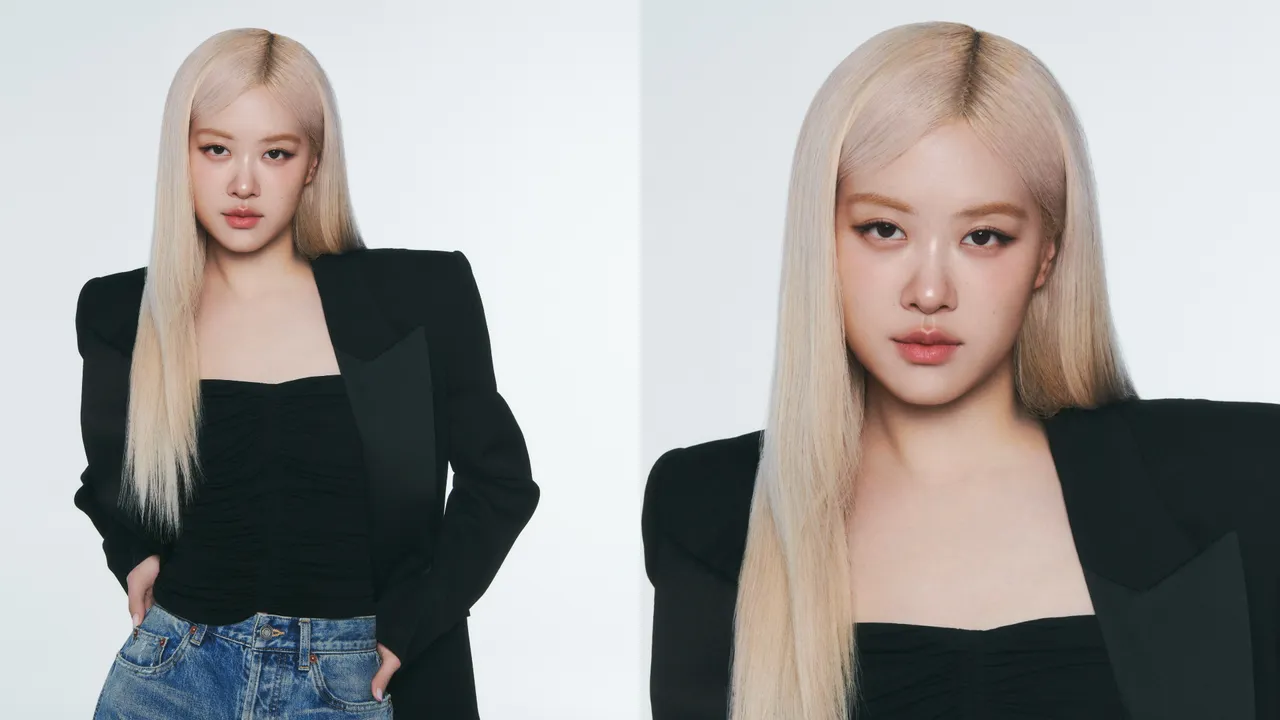 ROSÉ正式成為YSL Beauty品牌大使。品牌提供
