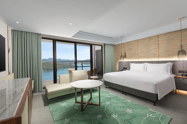 坐擁日月潭第一觀景視角的日月潭力麗溫德姆溫泉酒店，滿足旅客渴望在大自然中沉澱身心的需求。業者提供