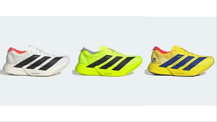 adidas ADIZERO ADIOS PRO 4，各7800元。品牌提供
