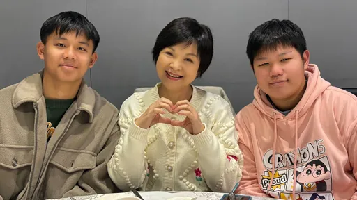 楊貴媚與赴日棒球2少年過年前在台灣聚餐 採訪在日台人近況曝光