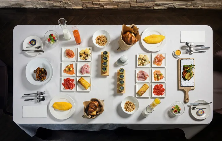 渥達尼斯磨坊經典西班牙早餐，由台北米其林雙主廚親自設計。台北慕舍提供