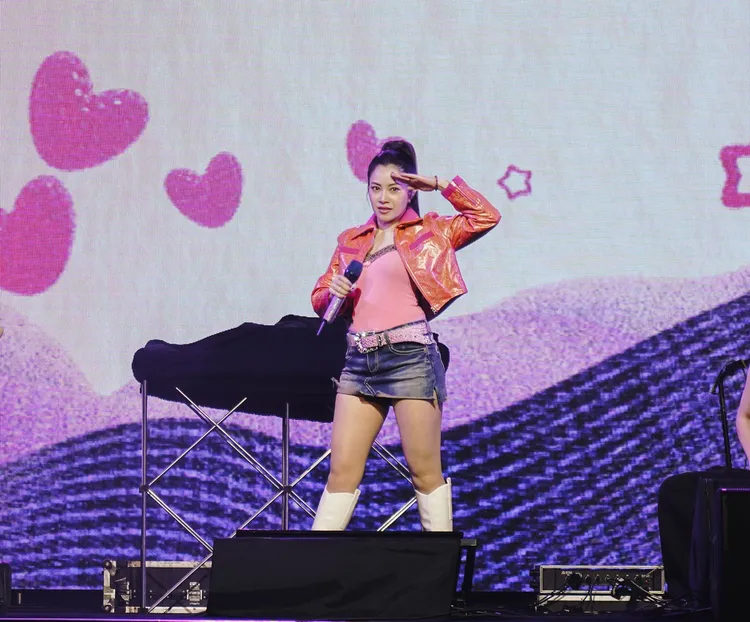 徐懷鈺昨晚開唱。圖／滾石唱片提供