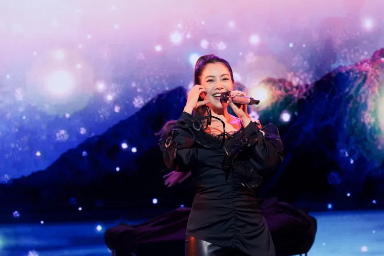 徐懷鈺昨晚開唱金曲連發。圖／滾石唱片提供