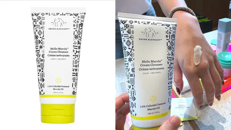 醉象瑪魯拉保濕洗卸潔顏乳，150ml／1250元。左圖品牌提供、右圖張家玲攝