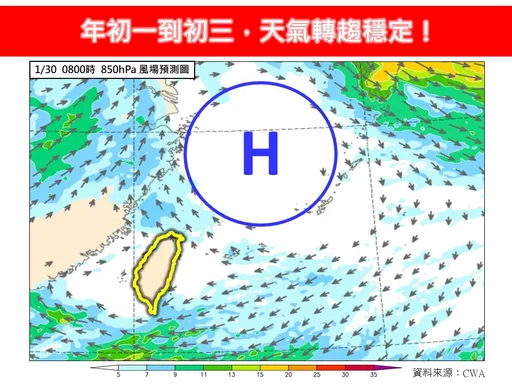 好天氣才3天！初四迎鋒面濕冷　下週恐更冷「不輸這波寒流」