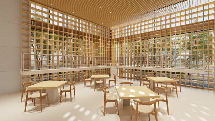 建案公設禮聘毛森江設計，將空間導入空無概念，打造區域靜心住宅代表。福裕提供