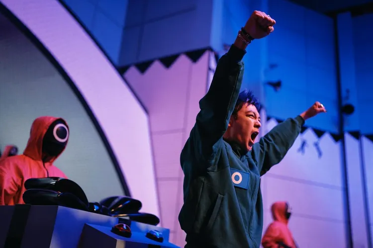 T.O.P透露試鏡薩諾斯的過程。翻攝魷魚遊戲IG