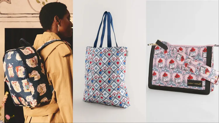 Cath Kidston運用不同印花替柏靈頓熊帶來嶄新樣貌。品牌提供