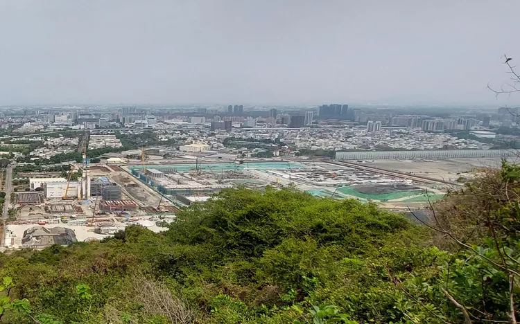 台積電高雄2奈米廠日前舉行進機典禮。資料照 凃建豐攝