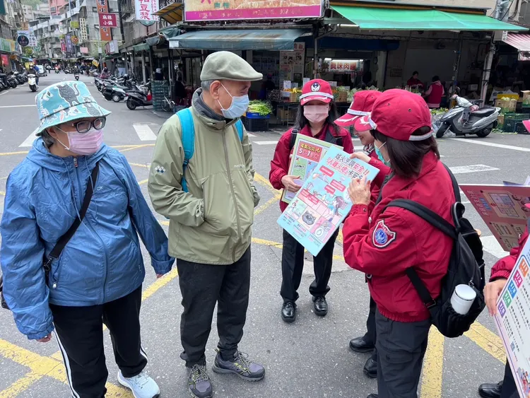 消防局進行宣導。翻攝畫面