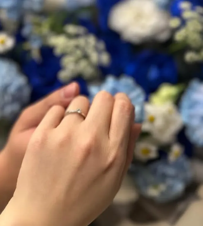 2人決定共度一生。翻攝簡嘉芸IG