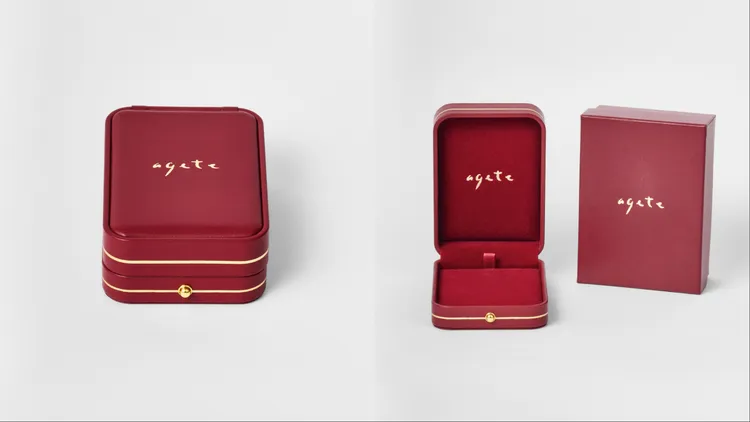 購買agete海外限定蛇年系列珠寶就可以獲得珠寶盒。品牌提供
