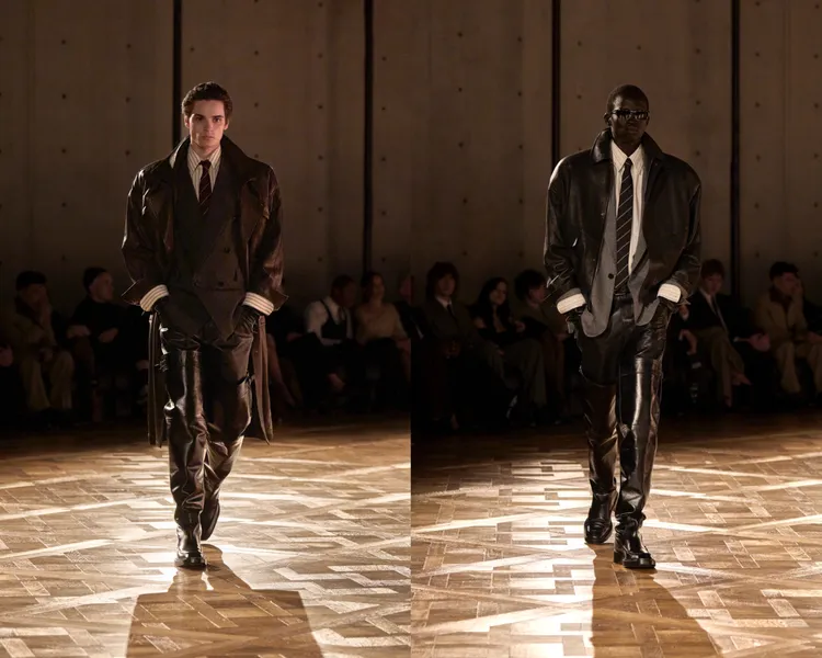 Saint Laurent 2025秋冬男裝。品牌提供