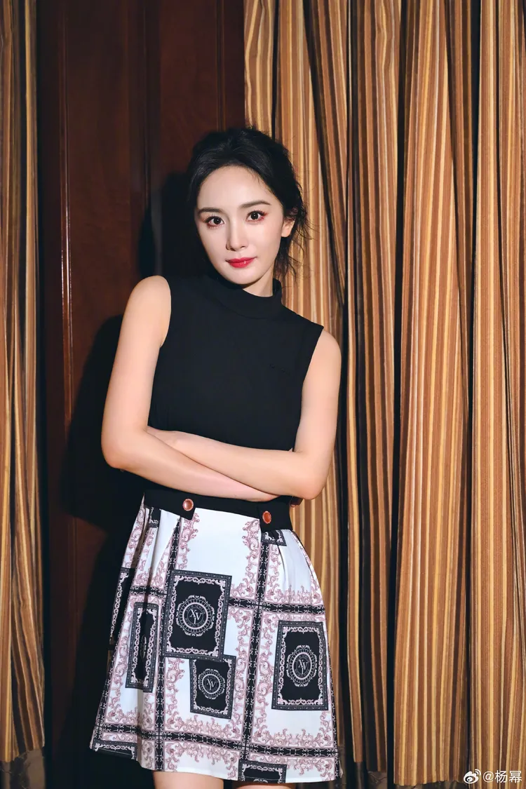 楊冪對網友批評輕鬆看待。翻攝楊冪微博