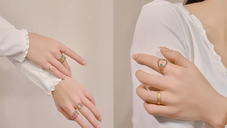 日本輕珠寶品牌ARTIDA OUD作品相當細膩。品牌提供