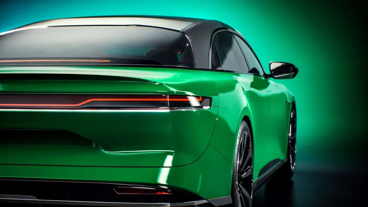 3M車身改色膜2080系列新色HG36高亮刀螂綠。業者提供