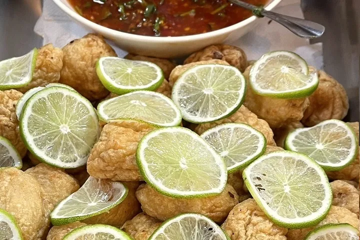 泰式蝦球美食。中華大學提供