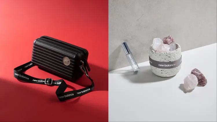 New Balance推出硬殼旅行收納包、擴香石等不同滿額贈。品牌提供