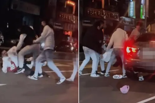 台中男凌晨街頭遭圍毆還險被押走 真相曝光!「同母異父」兄找人幹的