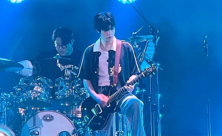 車勳退伍後首來台，直呼像回家鄉。讀者提供