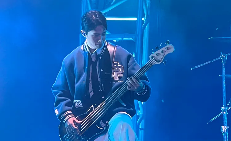 徐東成退伍後第一次登台，笑說就像回家。讀者提供