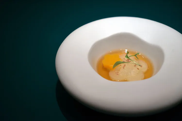 熱前菜「小雪凝華」。業者提供