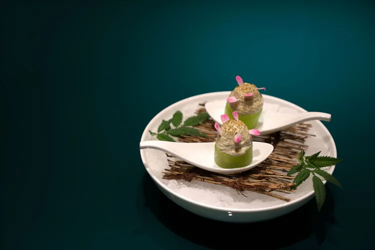 開胃小品「霜降豐盈」。業者提供