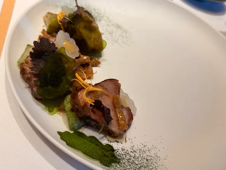 主菜「小寒御寒」。陳揚盛攝