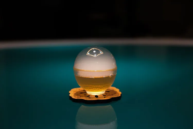 迎賓飲品「秋露甘茗」。業者提供