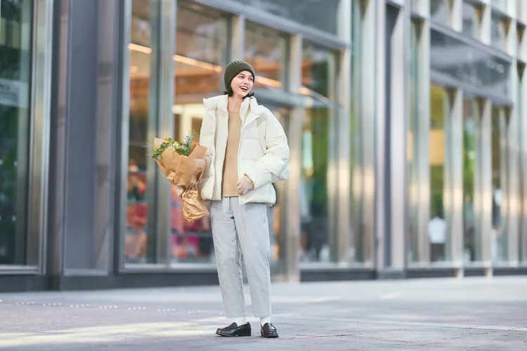 UNIQLO女裝柔軟羅紋圓領T恤（新春優惠），390元。品牌提供