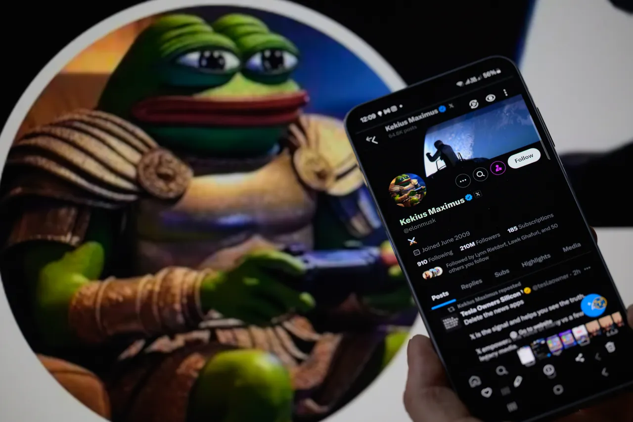 馬斯克X帳號一度「改頭換面」大玩迷因梗同名迷因幣漲翻了！｜壹蘋新聞網