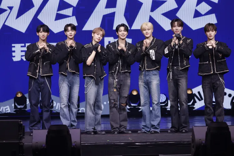 甫出道1個月的SEVENTOEIGHT。彭欣偉攝