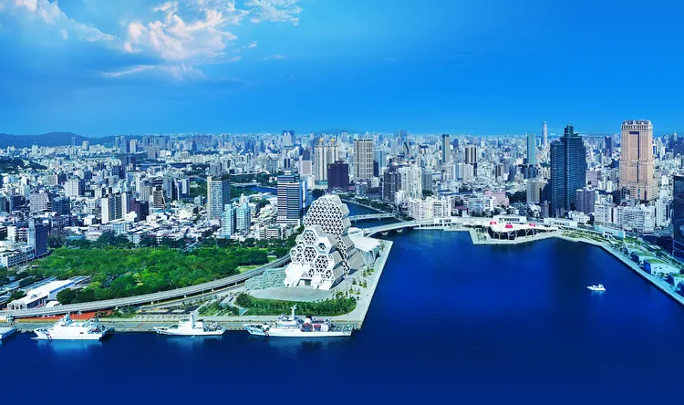 亞洲新灣區建置將扮演高雄產業轉型重要角色，當中五福大立漢神商圈，為整個新灣區生活機能最成熟地段。浤圃機構提供