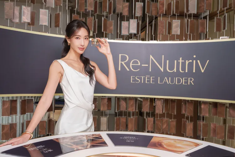 隋棠現場分享私下的保養小撇步。品牌提供