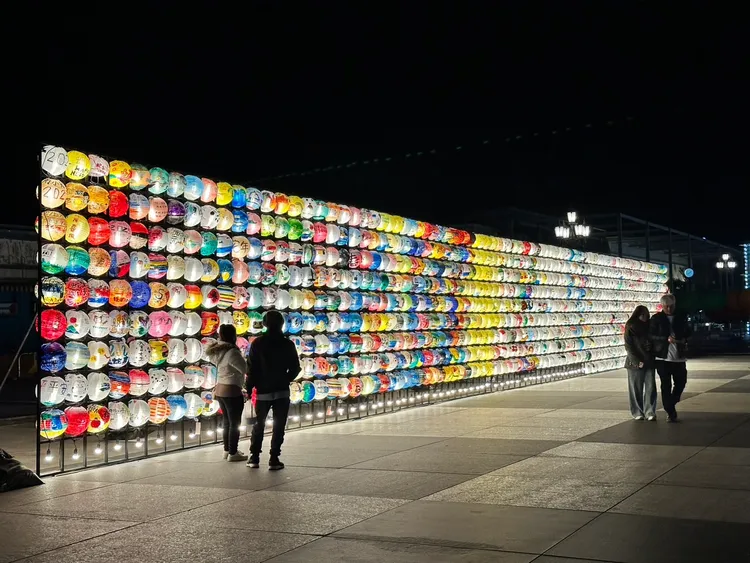 太平洋燈會集結小朋友彩繪燈飾作品。花蓮縣政府提供