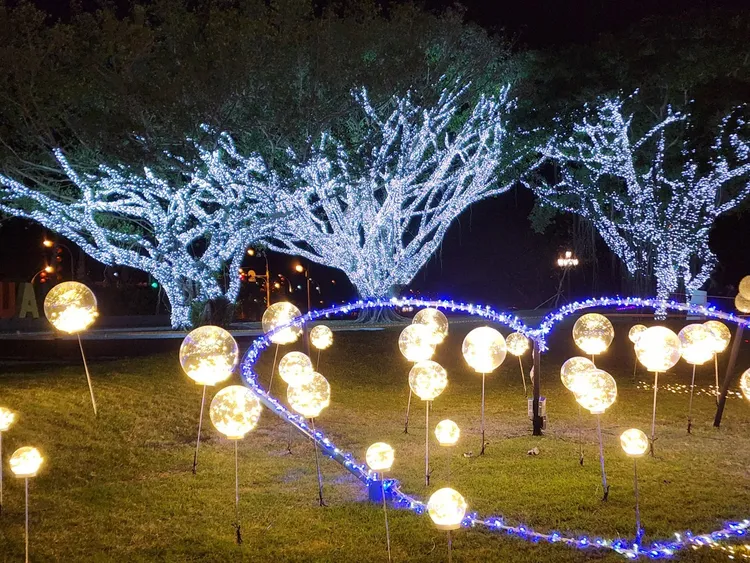 花蓮太平洋燈會在過年期間登場。花蓮縣政府提供