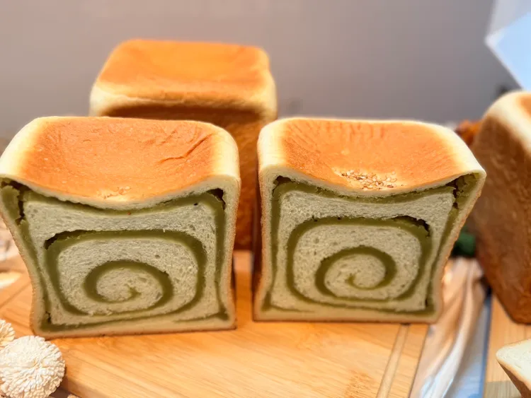 1月份月初旬吐司奇異果風味餡。陳揚盛攝