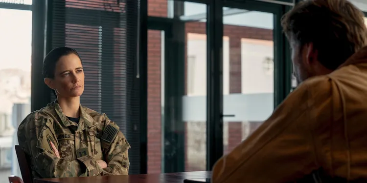 伊娃葛林飾演美軍士兵潔克。車庫提供