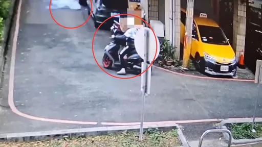 兄弟鬧翻!到哥住處扔鞭炮洩憤卻誤傷人車 22歲白目弟犯案畫面全都錄