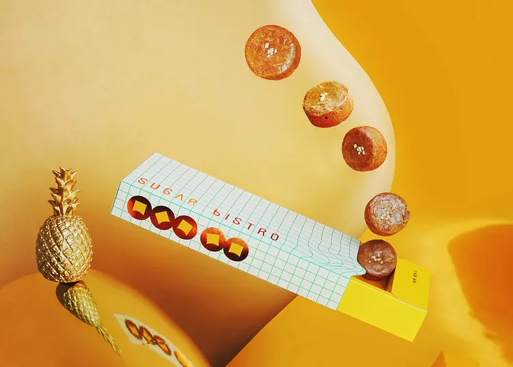 黃金福到土鳳梨黃金酥禮盒。業者提供