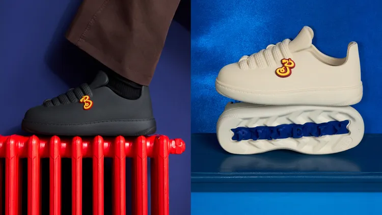 將蛇靈動的身軀纏繞出品牌B字元素。品牌提供