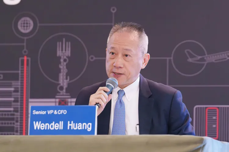 台積電財務長黃仁昭。台積電提供