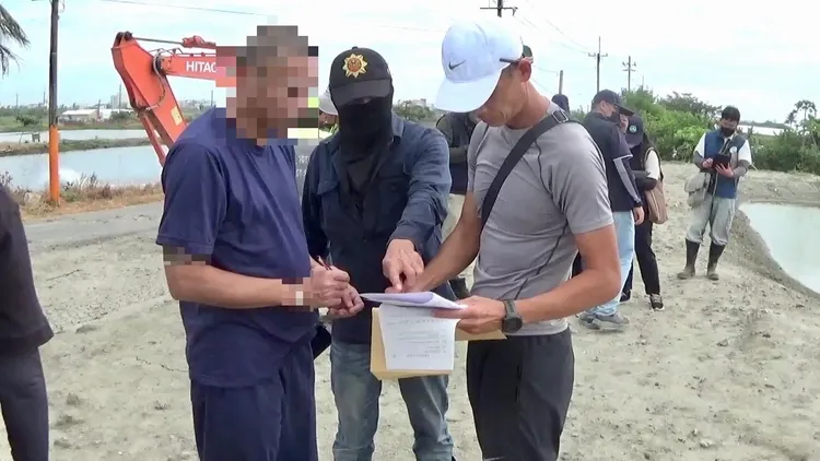 檢警偵辦迄今已經帶回91人，可見其犯罪集團龐大。警方提供